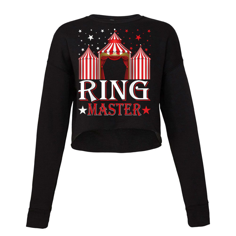 Ringmaster Circus Theme Amusement Park Carnival Party T Shirt Cropped Sweater by cm-arts | Artistshot