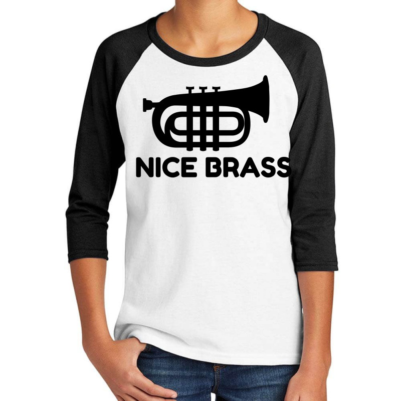 Nice Brass Trumpet Youth 3/4 Sleeve by Perfect Designers | Artistshot