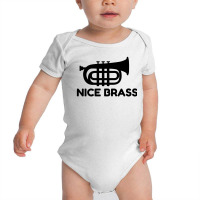 Nice Brass Trumpet Baby Bodysuit | Artistshot