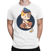 Mailman Package Deliverer I Cute Cat Kitten Feline Postman T Shirt T-shirt | Artistshot