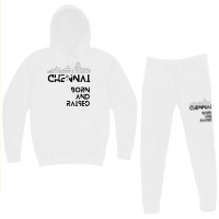 Chennai   Born And Raised Premium T Shirt Hoodie & Jogger Set | Artistshot