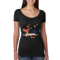 Grease Summer  (16) Women's Triblend Scoop T-shirt | Artistshot