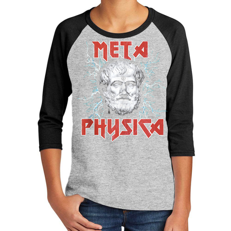 Metaphysica Aristotle Metaphysics Early Greek Philosophy Tank Top Youth 3/4 Sleeve by cm-arts | Artistshot