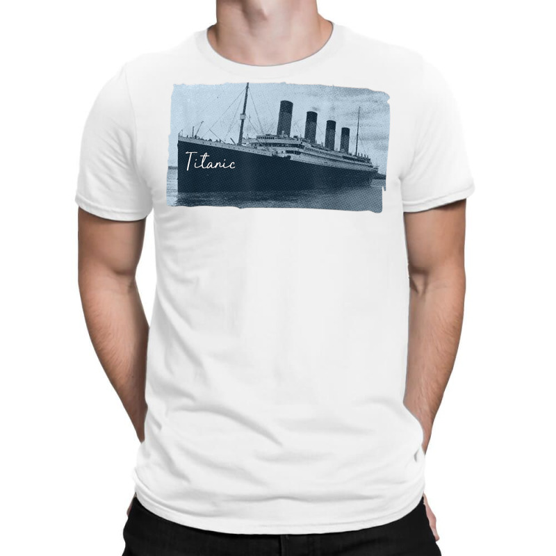 Titanic Sailing Ship Cruise Vessel Ocean History T Shirt T-shirt | Artistshot