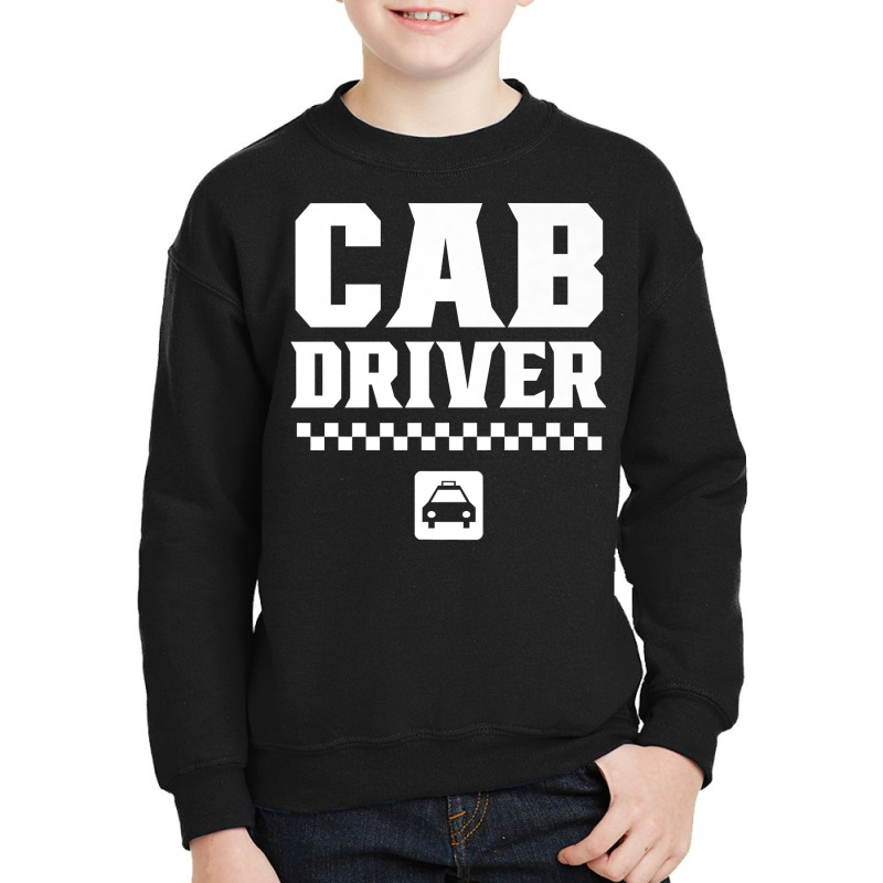 Cab Driver Cabman Taxi Driving Premium T Shirt Youth Sweatshirt by cm-arts | Artistshot