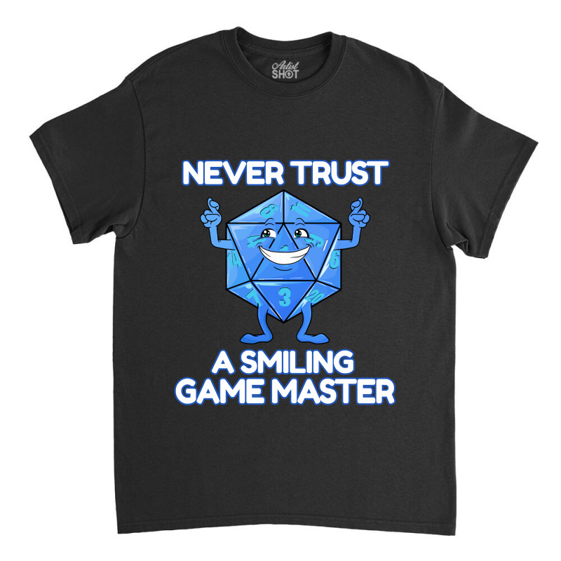 Game Master Geek Rpg Dice Role Play Gamer Classic T-shirt | Artistshot