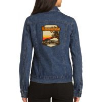 Monongahela National Forest Ladies Denim Jacket | Artistshot