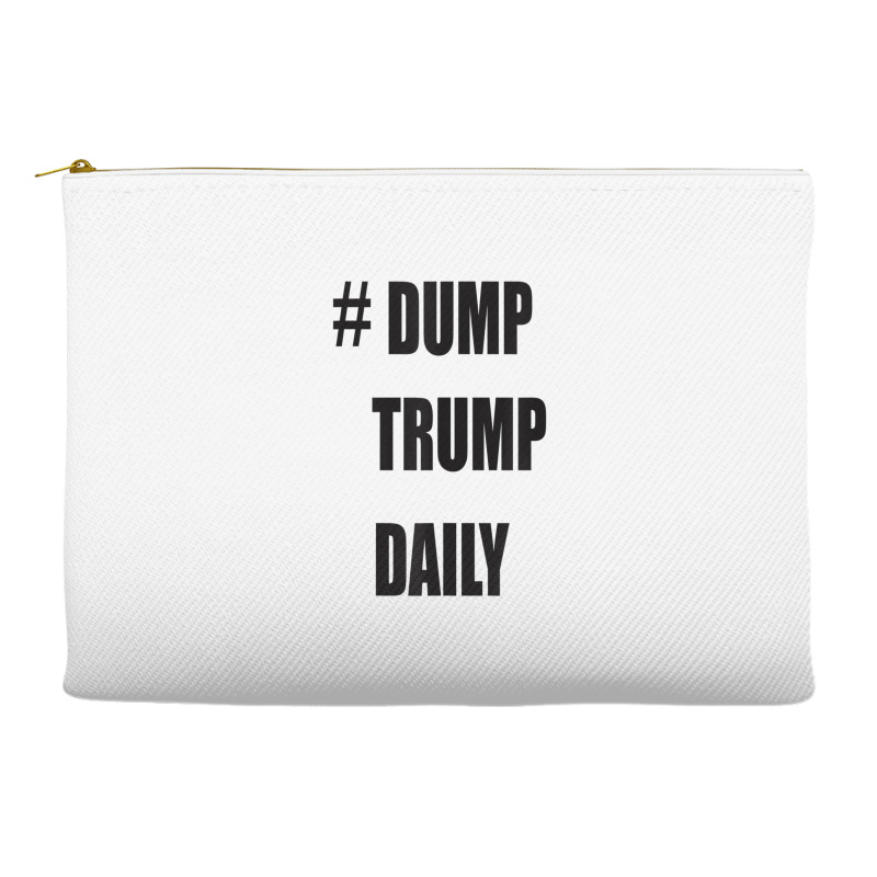 Dump Trump Daily Accessory Pouches | Artistshot