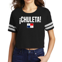 Chuleta Panamanian Slang Panama Flag T Shirt Scorecard Crop Tee | Artistshot