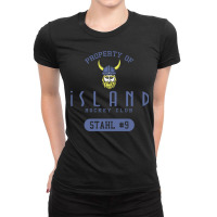 Iceland Hockey Ladies Fitted T-shirt | Artistshot