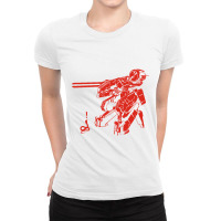 Mg Rex Ladies Fitted T-shirt | Artistshot