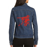 Mg Rex Ladies Denim Jacket | Artistshot