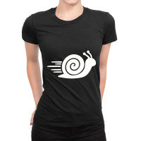 Fast Snail, Snail Ladies Fitted T-shirt | Artistshot