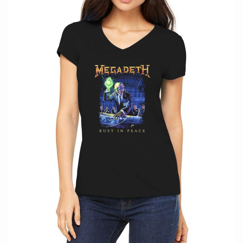 Megadeath Women's V-Neck T-Shirt by CarlosTolentino | Artistshot