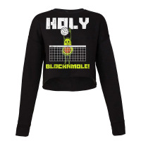 Holy Blockamole Avocado Volleyball Player Blocker Men Women Tank Top F Cropped Sweater | Artistshot