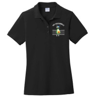 Holy Blockamole Volleyball Player Blocker Avocado For Fans Ladies Polo Shirt | Artistshot