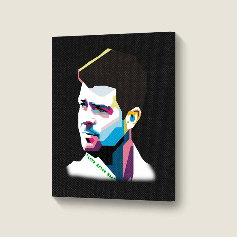 Robin Thicke Portrait Canvas Print by fabiopio901216 | Artistshot