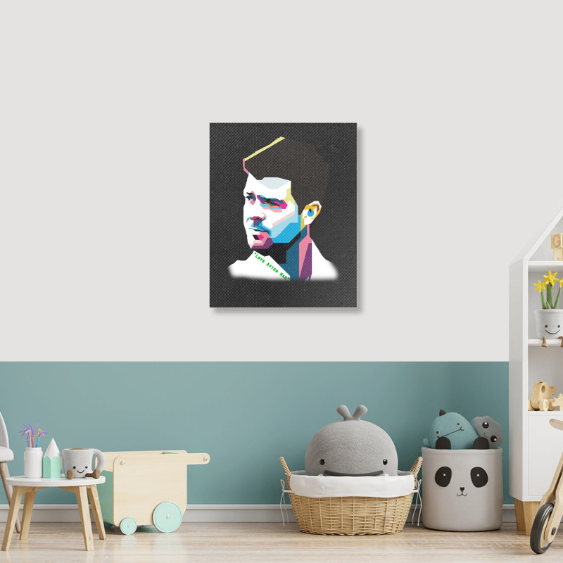 Robin Thicke Portrait Canvas Print by fabiopio901216 | Artistshot