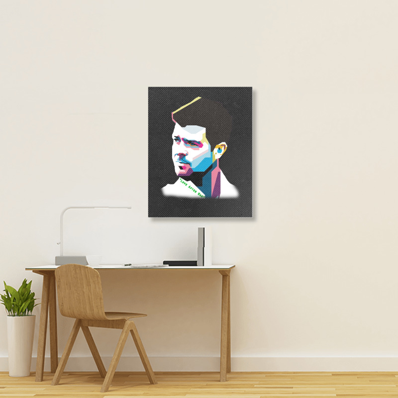 Robin Thicke Portrait Canvas Print by fabiopio901216 | Artistshot