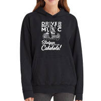 Driver Picks The Music Vintage Hoodie | Artistshot