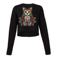 Sugar Skull Chihuahua Calavera Chiwawa Dia De Muertos Dog T Shirt Cropped Sweater | Artistshot