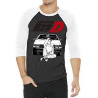 Initial D 3/4 Sleeve Shirt | Artistshot