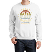 Built 70 Years Ago   All Parts Original Gifts 70th Birthday T Shirt Crewneck Sweatshirt | Artistshot