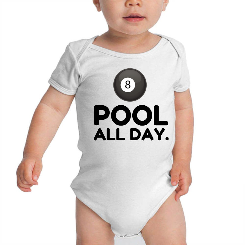 Pool All Day Baby Bodysuit by Perfect Designers | Artistshot