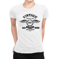 Vintage Perfectly Aged 1967 Ladies Fitted T-shirt | Artistshot