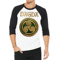 Dagda Ancient Celtic God Of Manliness, Fertility And Wisdom Premium T 3/4 Sleeve Shirt | Artistshot