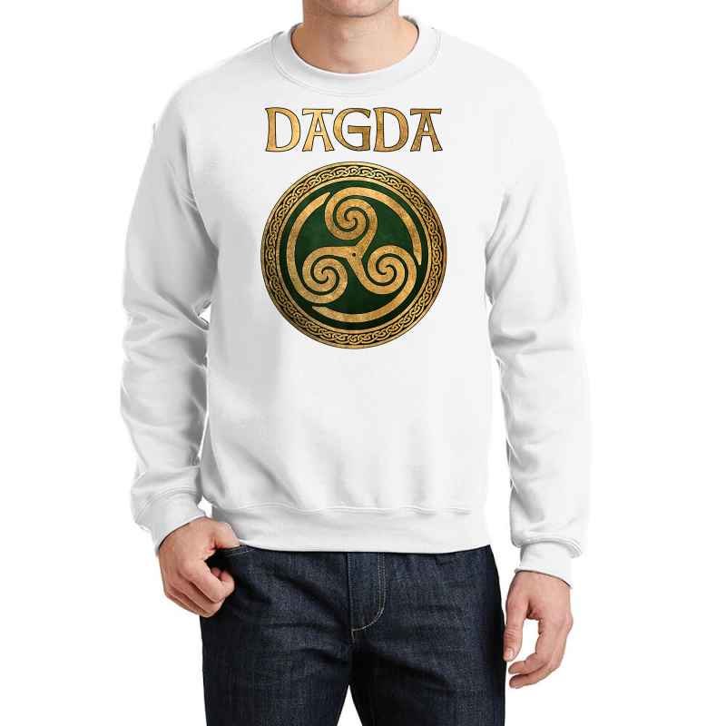 Dagda Ancient Celtic God Of Manliness, Fertility And Wisdom Premium T Crewneck Sweatshirt | Artistshot