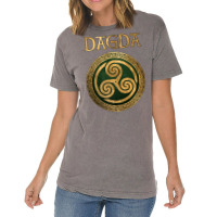 Dagda Ancient Celtic God Of Manliness, Fertility And Wisdom Premium T Vintage T-shirt | Artistshot