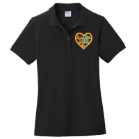 I Love Reading  Heart Love Books Gift Reading Club Ladies Polo Shirt | Artistshot