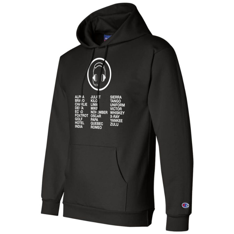 Aviation Phonetic Alphabet Champion Hoodie | Artistshot