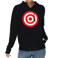 Bullseye Target Lazy Diy Halloween Costume Darts Shooting Lightweight Hoodie | Artistshot