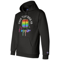 This Teacher Is Poppin' Pop It T Shirt Champion Hoodie | Artistshot