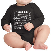 Daughters Of Witches Long Sleeve Baby Bodysuit | Artistshot