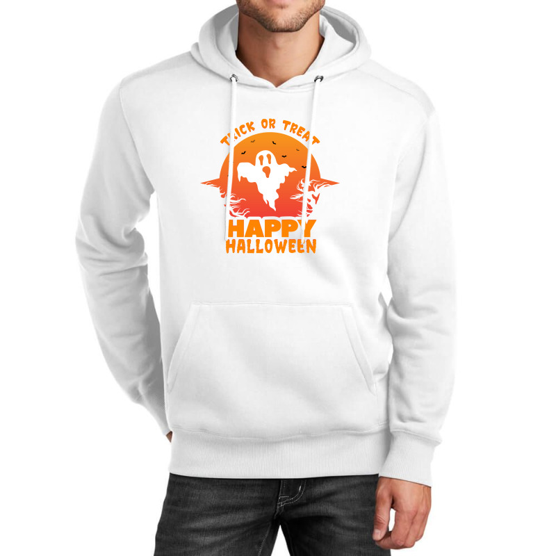 Trick Or Treat Happy Halloween Unisex Hoodie by Yahia1 | Artistshot