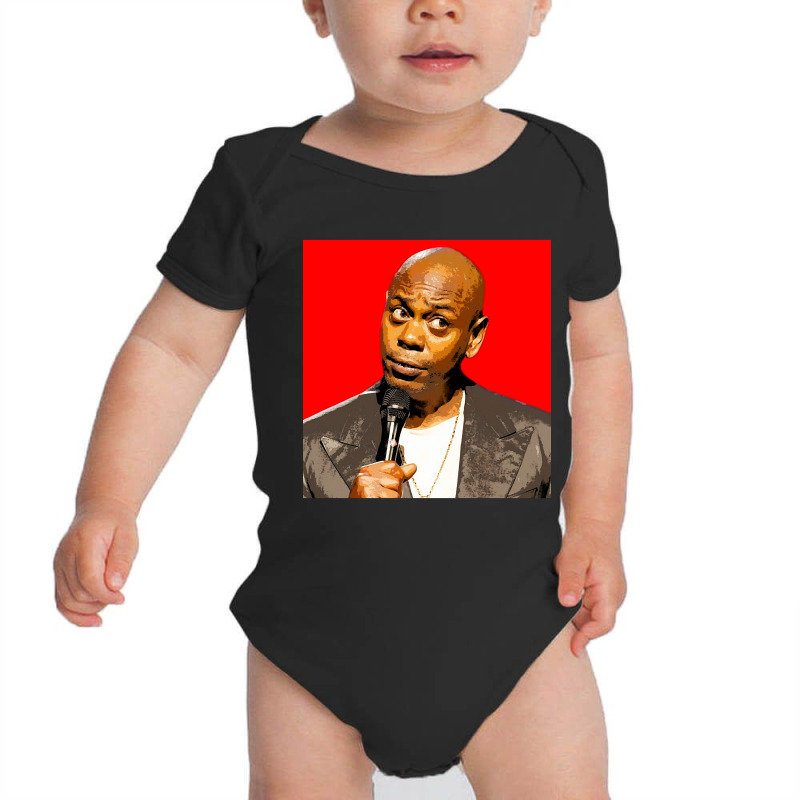 Dave Chappelle Baby Bodysuit by poppyallen | Artistshot