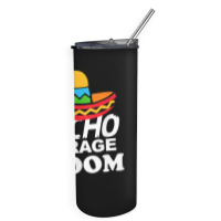 Nacho Average Groom Funny Bachelor Party Groom For Fans Skinny Tumbler | Artistshot