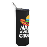 Nacho Average Groom Funny Bachelor Party Groom For Fans Skinny Tumbler | Artistshot