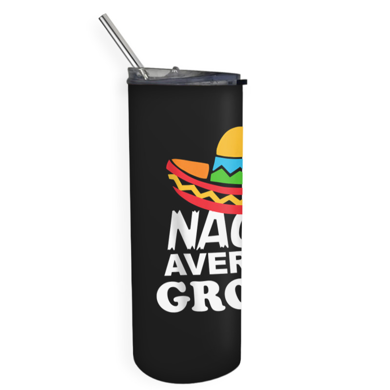 Nacho Average Groom Funny Bachelor Party Groom For Fans Skinny Tumbler | Artistshot