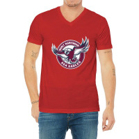 Manly-warringah-sea-eagles V-neck Tee | Artistshot