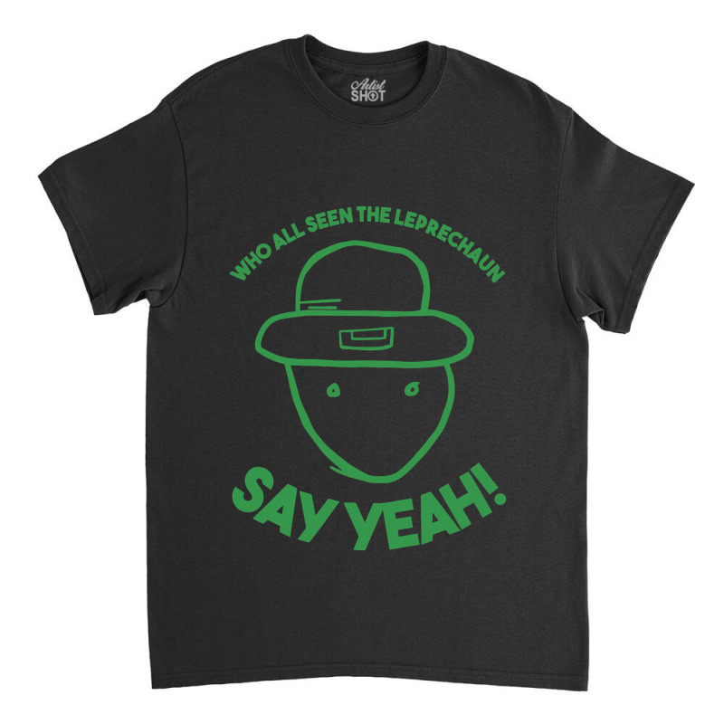 Amateur Leprechaun Sketch Mobile Alabama St Patrick's Day Classic T-shirt by trokeryth | Artistshot