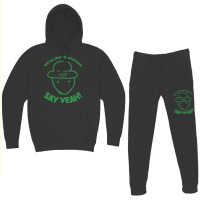 Amateur Leprechaun Sketch Mobile Alabama St Patrick's Day Hoodie & Jogger Set | Artistshot