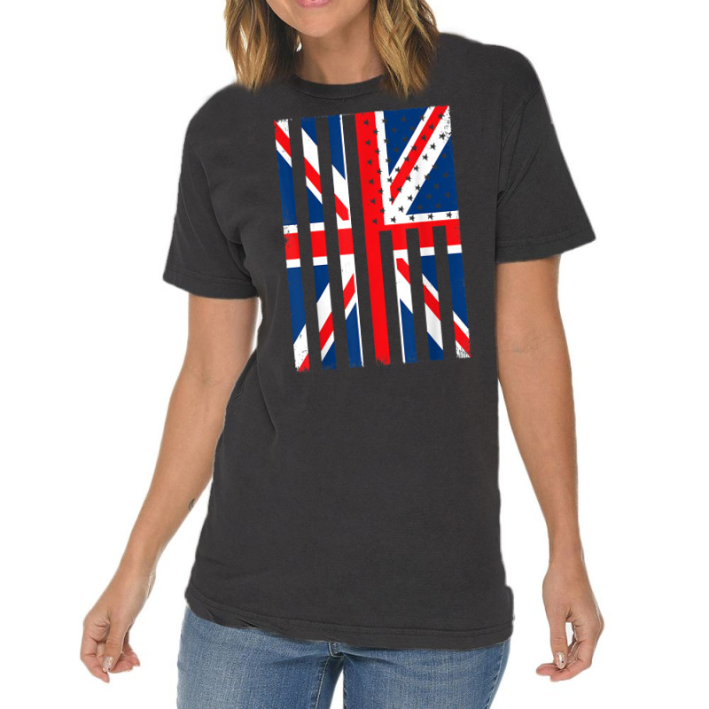 English England United Kingdom Great Britain Union Jack Flag T Shirt Vintage T-shirt | Artistshot