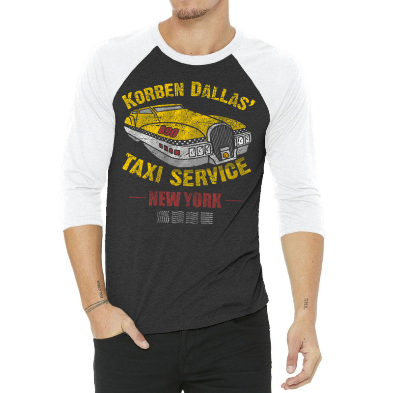 Korben Dallas' Taxi Service 3/4 Sleeve Shirt | Artistshot