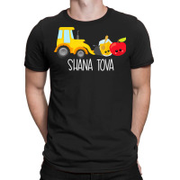 Shana Tova Trucks Loader Apple & Honey Funny Rosh Hashanah T Shirt T-shirt | Artistshot