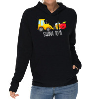 Shana Tova Trucks Loader Apple & Honey Funny Rosh Hashanah T Shirt Lightweight Hoodie | Artistshot