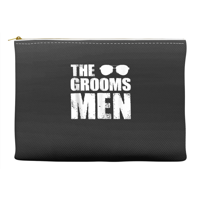 The Groomsmen Bachelor Party Stag Groom Gag Mens Funny For Fans Accessory Pouches | Artistshot